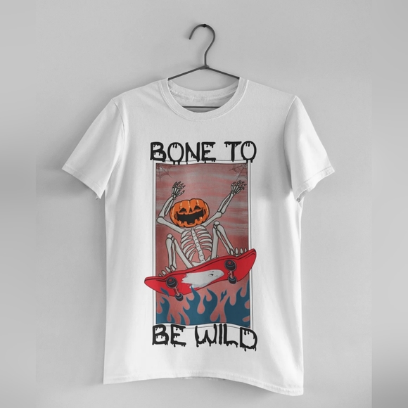 Handmade Other - Handcrafted Bone To Be Wild Unisex Shirt
